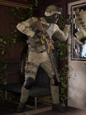 dForce Tactical Style Outfit Texture Add-On-战术风格装备纹理插件