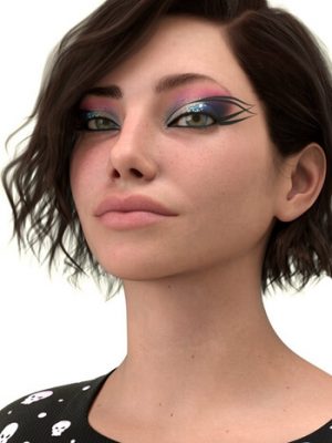 Bold Look Makeup LIE for Genesis 9-《创世纪9》的大胆妆容