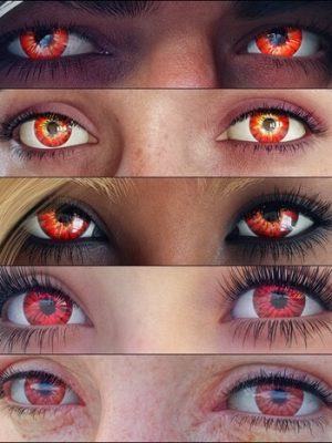 MMX Beautiful Eye Set 10 for Genesis 9-MMX美丽的眼睛设置10为创世纪9