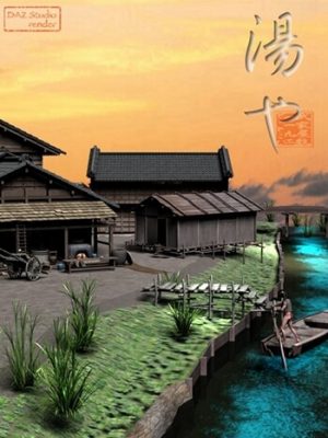 Old Japanese Town Edo vol3-日本古城江户第3卷