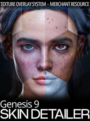 Skin Detailer For Genesis 9 Merchant Resource-创世纪9商人资源的皮肤细节