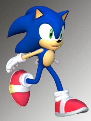 Sonic the Hedgehog for DazStudio (Standalone)-刺猬索尼克为（单机版）