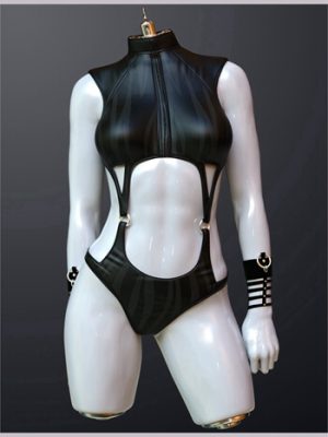 X-Fashion Technical Bodysuit for Genesis 9-创世纪9的X-Fashion技术紧身衣裤