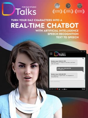 D-Talks! – Realtime Talking Chatbot for Daz Characters-会谈！角色的实时聊天机器人
