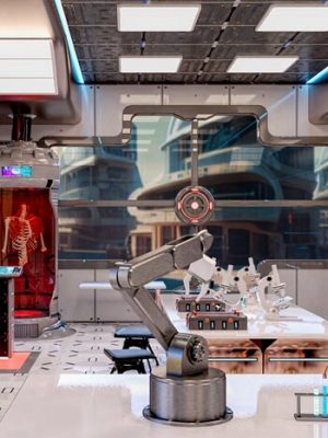 Futuristic Science Laboratory-未来科学实验室