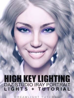 High Key Lighting – Light Set And Tutorial-重点照明-灯光设置和教程