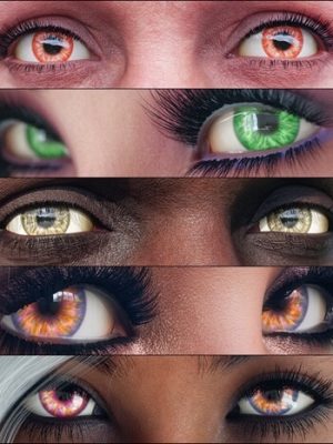 MMX Beautiful Eyes Set 13 for Genesis 9-美丽的眼睛集13为创世纪9