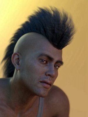 Oso Mane for Genesis 8.1 Male-创世纪81雄性的鬃毛