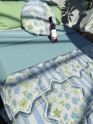 Patchwork Quilt Iray Shaders Vol 3-拼接面组着色器第3卷