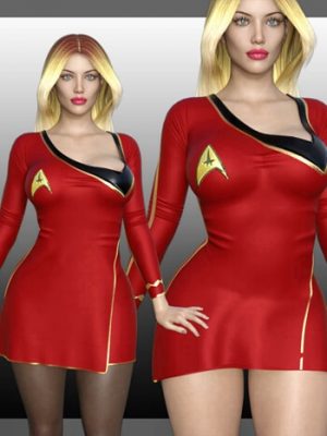 dForce Star Trek Dress G8FG8.1F-星际迷航连衣裙881