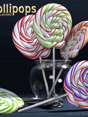3D Lollipops-三维棒棒糖