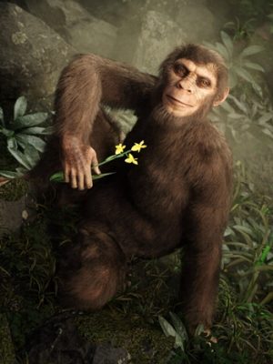 Ape World Chimpanzee for Genesis 9-猿猴世界黑猩猩为《创世纪9》设计