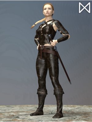 Fantasy Sword Belt for Genesis 8 Female-幻想剑带为《创世纪》第8位女性设计