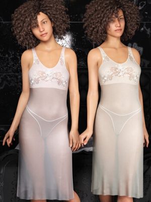 Nightwear with dForce for Genesis 8 and 8.1 Females-创世纪8和81女性的睡衣
