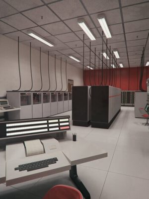 Retro Server Room-复古服务器室