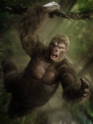 Ape World Gorilla for Genesis 9-猿猴世界大猩猩为《创世纪9号