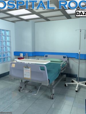 Hospital Room for Daz Studio-工作室的医院病房