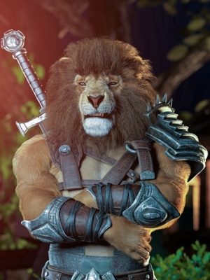 Lahr the Lion HD for Genesis 9-拉尔的狮子高清为创世纪9