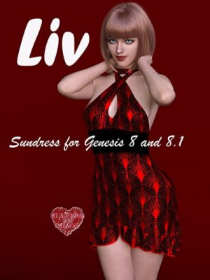 SIC Liv dForce Sundress for Genesis 8xF-为创世纪8
