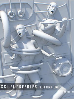 Sci Fi Greebles Parts and Panels Vol. 1-科幻小说中的绿色零件和面板，第1卷