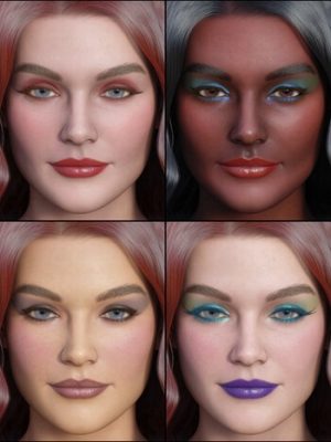Ultimate Makeup Layer System for Genesis 9-《创世纪9》的终极化妆层系统
