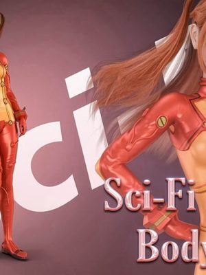 Asuka – Sci-Fi Anime Bodysuit for G8F-明日香为8设计的科幻动漫紧身衣