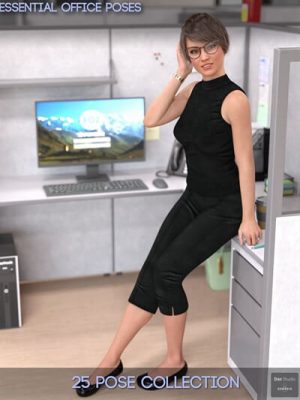 Essential Office Poses for Genesis 8 Female-《创世纪》8章中女性的基本办公室姿势