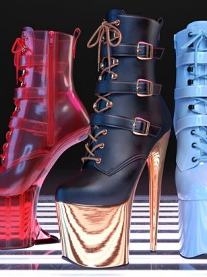 Extreme Platform Ankle Boots for G8F&G9-8和9的极限平台足踝靴