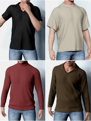 Masculine Modern Shirt Collection for Genesis 9-《创世纪9》的男性现代衬衫系列
