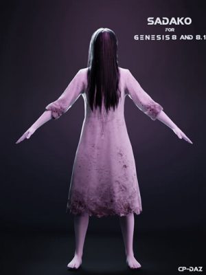 Sadako For Genesis 8 And 8.1 Female-贞子为创世纪8和81女性