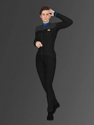 Star Trek Resurgance – Jara Rydek For Genesis 8 Female-《星际迷航》回归贾拉·莱德克为《创世纪8》的女性