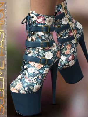 Sublime Fashion for Extreme Platform Ankle Boots for G8F&G9-89极限平台及踝靴的卓越时尚