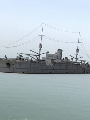 USS Vestal for DAZ Studio-美国号为工作室服务