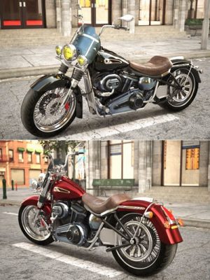 XI Dark Classic Motorcycle-黑色经典摩托车
