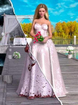 dForce Nightmare Wedding Mega Set for Genesis 8 and 8.1 Females and Genesis 9-噩梦婚礼超级设置为创世纪8和81女性和创世纪9