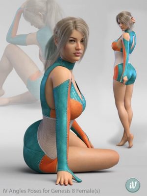 iV Angles Poses for Genesis 8 Female(s)-创世纪8女性
