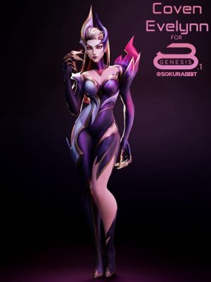 Coven Evelynn For Genesis 8 And 8.1 Female-为创世纪8和81女性