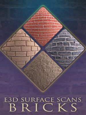 E3D Surface Scans – Brick Textures and Merchant Resource-3表面扫描砖的纹理和商业资源