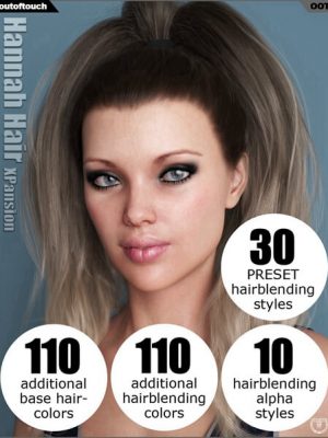 OOT Hairblending 2.0 Texture XPansion for Hannah Hair-汉娜头发混合20纹理扩展