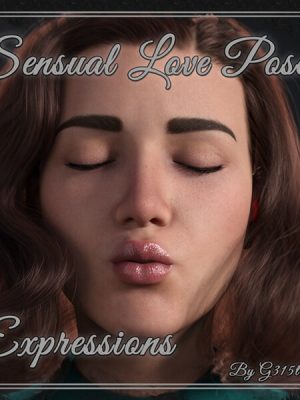 Sensual Love Poses – Expressions for Genesis 8.1-感性的爱的姿态表达为创世纪81