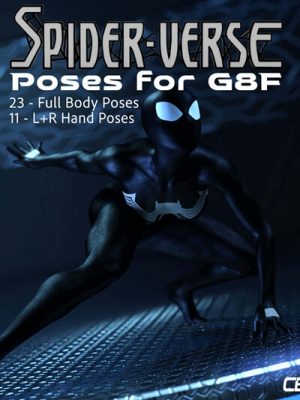 Spider-Verse Poses for G8F-8的蜘蛛诗