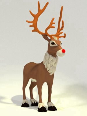 Toon Reindeer-卡通驯鹿