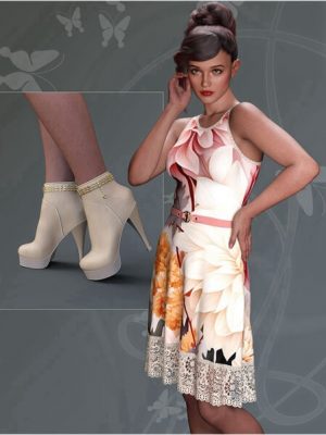 dForce Eden Outfit for Genesis 9-《创世纪9》的伊甸园套装