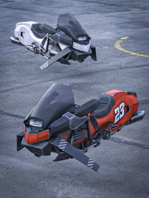 BW Cyberblade Operative Hover Bike-网络叶片操作悬浮自行车