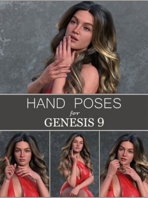 FG Hand Poses for Genesis 9-手为创世纪9
