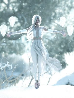 Frozen Realm Poses for Snow Queen 9-冰雪王国为白雪皇后9