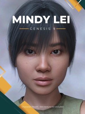 Mindy Lei Morph for Genesis 9-《创世纪》9》中的明迪·雷变形