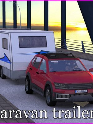 NM-Wohnwagen Gespann – Caravan and Car-大篷车和汽车
