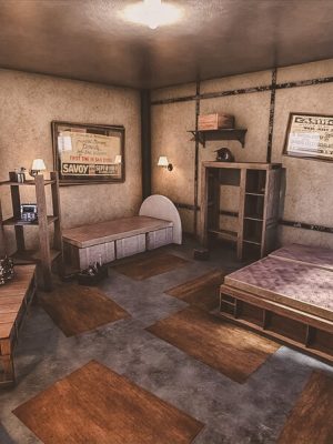 Old Mechanics Bedroom-旧机械师卧室