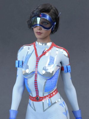 Rhuna Space Outfit For Genesis 8 and 8.1 Female-空间装备为创世纪8和81女性